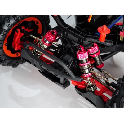 Радиоуправляемый монстр Remo Hobby Dinosaurs Master Brushless UPGRADE (синий) 4WD 2.4G 1/8 RTR