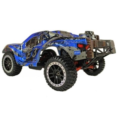 Радиоуправляемый шорт-корс Remo Hobby EX3 UPGRADE (синий) 4WD 2.4G 1/10 RTR