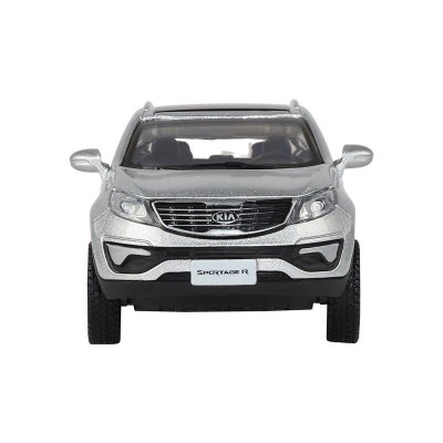 Машина "АВТОПАНОРАМА" KIA SPORTAGE R, серебряный, 1/39, инерция, в/к 17,5*12,5*6,5 см