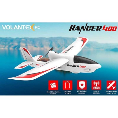 Радиоуправляемый самолет Volantex RC Ranger 400мм 2.4G LiPo RTF with Gyro