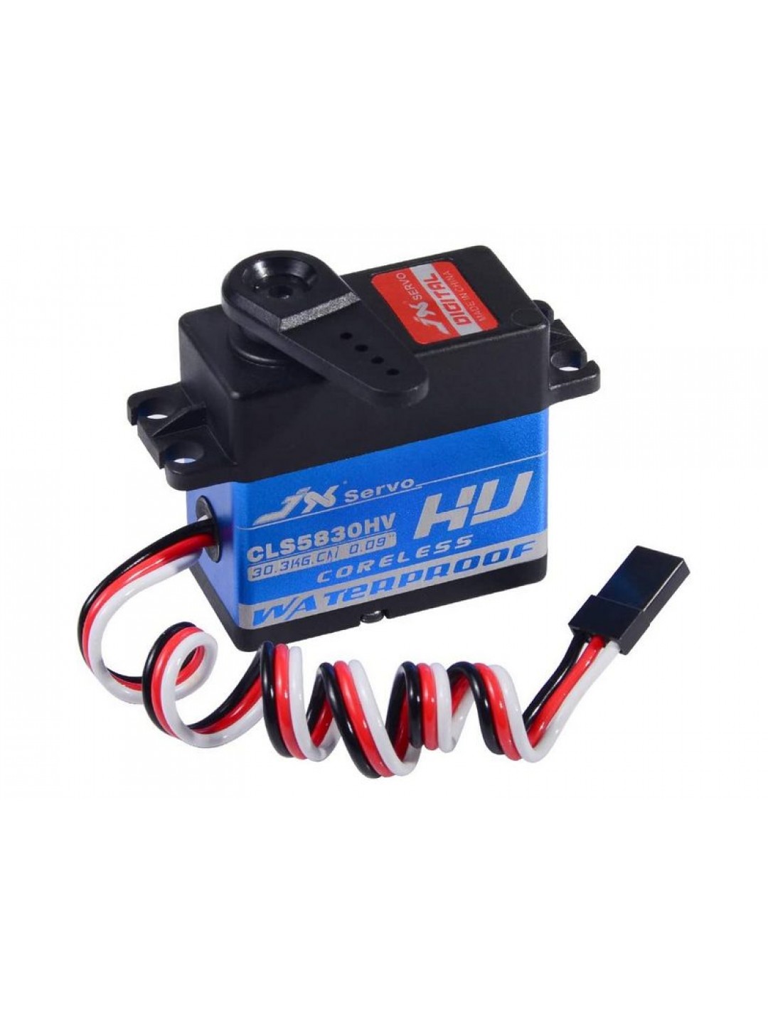 Сервомашинка цифровая JX Servo CLS5830HV (58г/30.3/0.09/8.4V) влагозащищенная