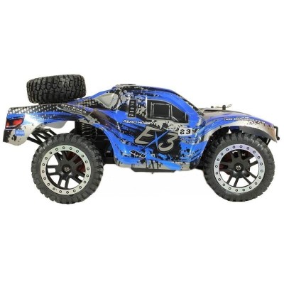 Радиоуправляемый шорт-корс Remo Hobby EX3 Brushless UPGRADE (синий) 4WD 2.4G 1/10 RTR