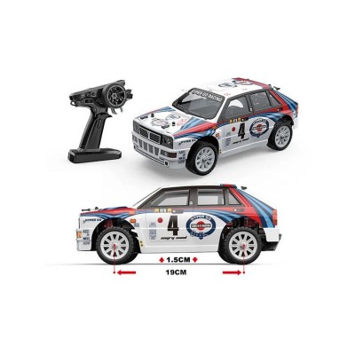 Радиоуправляемая машина для дрифта MJX Hyper Go 14302 Lancia Delta Brushless 4WD 2.4G LED 1/14 RTR