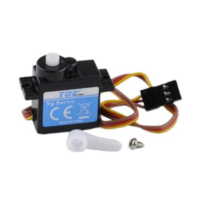 Сервомашинка 9g для самолета Top RC 400 Class Cessna 182 (руль, руль высоты), провод 200мм Сервомашинка 9g для самолета Top RC 400 Class Cessna 182 (руль, руль высоты), провод 200мм