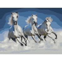 Картина по номерам с цветной схемой на холсте (30х40) ОРЛОВСКИЕ РЫСАКИ (18 цветов) Картина по номерам с цветной схемой на холсте (30х40) ОРЛОВСКИЕ РЫСАКИ (18 цветов)