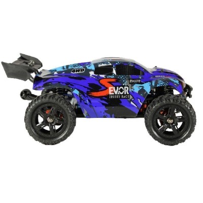 Радиоуправляемая трагги Remo Hobby S EVO-R Brushless UPGRADE V2.0 (синяя) 4WD 2.4G 1/16 RTR