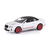 Машина "АВТОПАНОРАМА" Bentley Continental Supersports ISR, белый, 1/24, в/к 24,5*12,5*10,5 см Машина "АВТОПАНОРАМА" Bentley Continental Supersports ISR, белый, 1/24, в/к 24,5*12,5*10,5 см