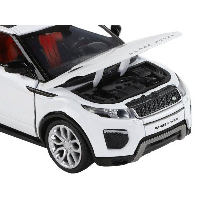 Машина "АВТОПАНОРАМА" Range Rover Evoque, белый, 1/32, свет, звук, инерция, в/к 17,5*13,5*9 см