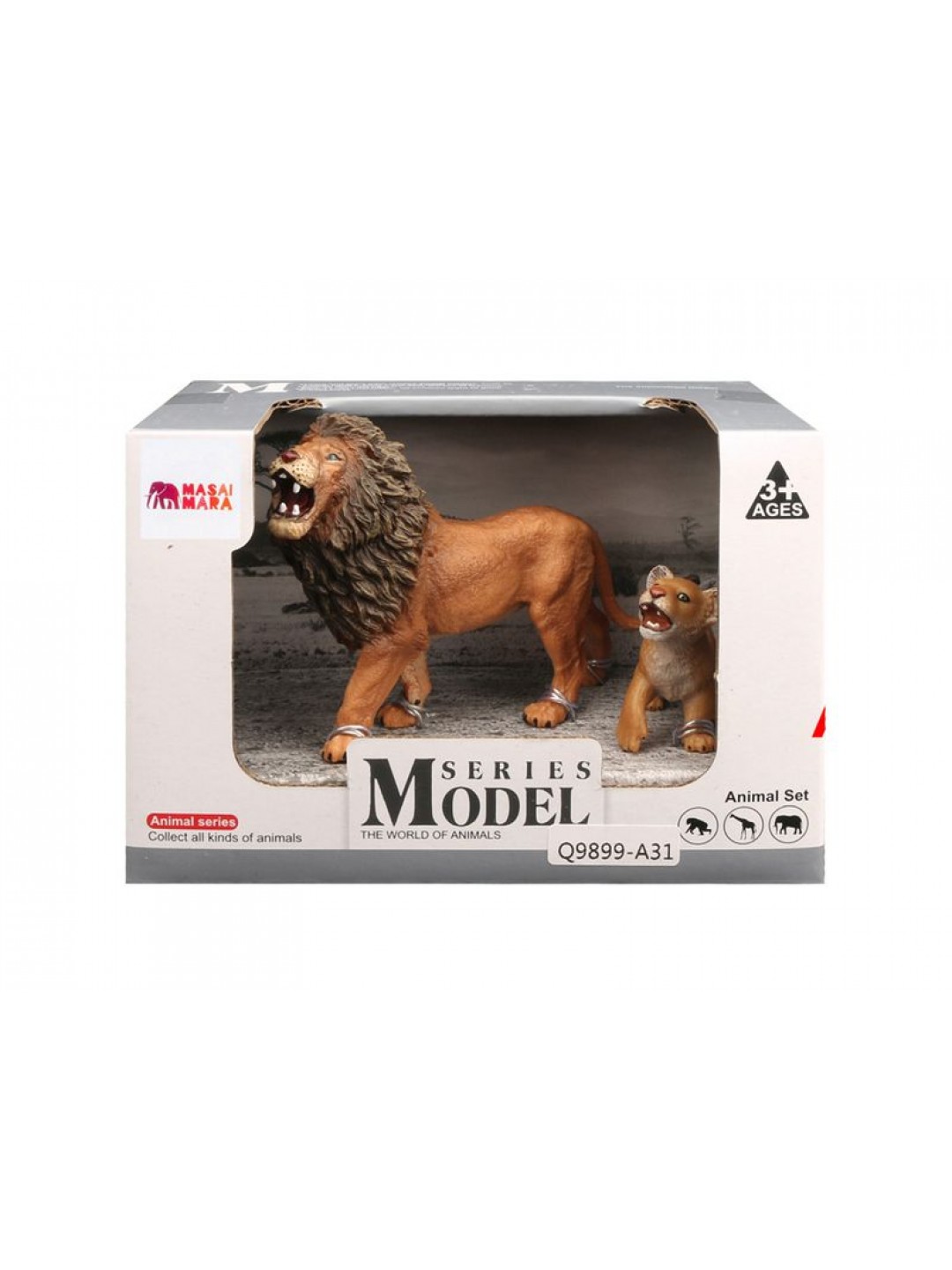 Набор фигурок животных MASAI MARA MM211-125 серии 