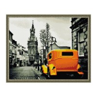 Картина мозаикой с нанесенной рамкой 40х50 РЕТРО ТАКСИ В ЛОНДОНЕ (16 цветов) Картина мозаикой с нанесенной рамкой 40х50 РЕТРО ТАКСИ В ЛОНДОНЕ (16 цветов)