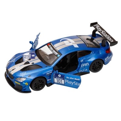 Машина "АВТОПАНОРАМА" BMW M6, синий, 1/44, инерция, в/к 17,5*12,5*6,5 см