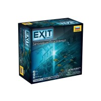 Настольная игра ZVEZDA "EXIT Квест. Затонувшие сокровища", семейная Настольная игра ZVEZDA "EXIT Квест. Затонувшие сокровища", семейная