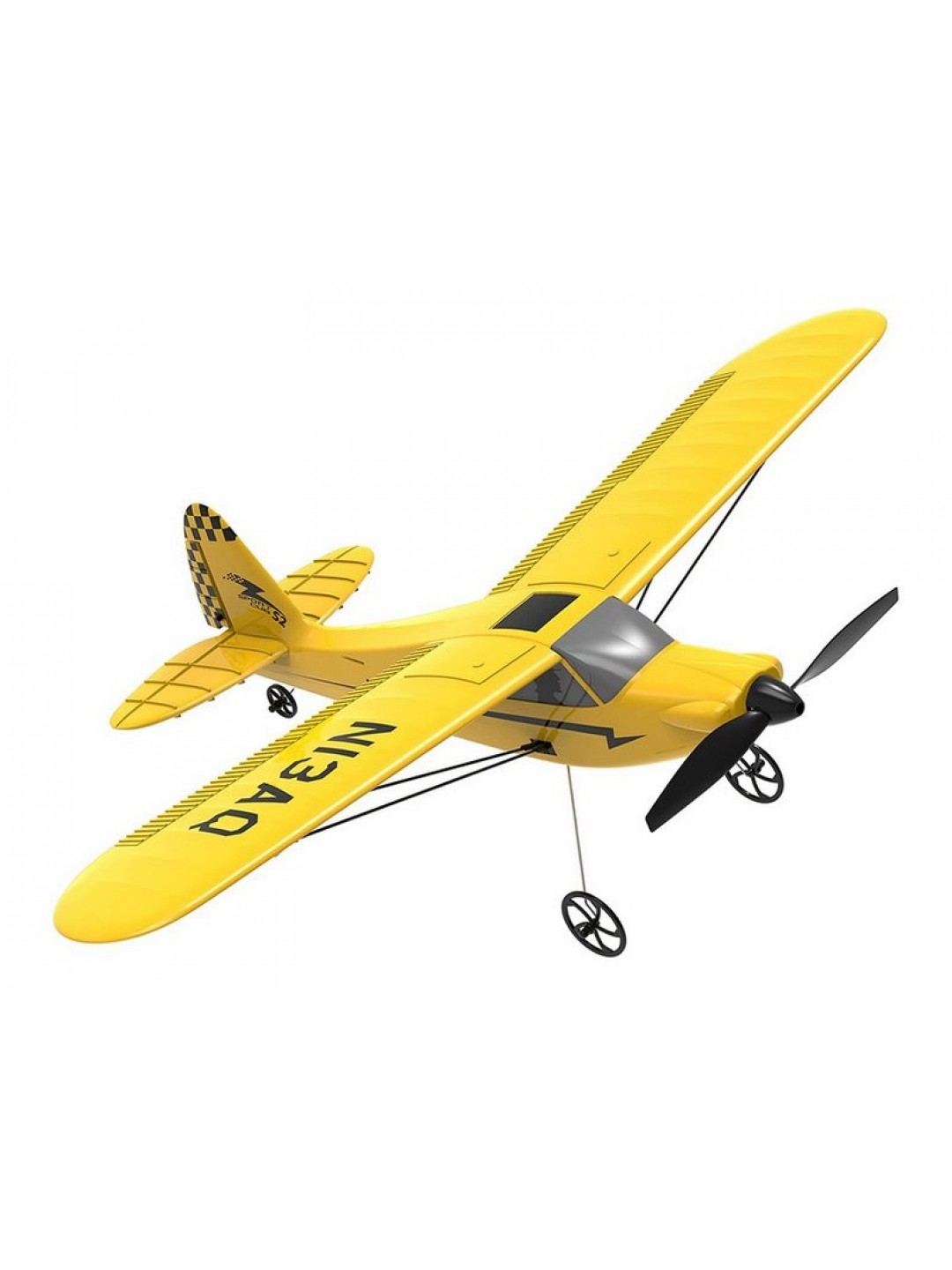 Радиоуправляемый самолет Volantex RC Sport Cub 400мм (желтый) 2.4G 3ch LiPo RTF with Gyro