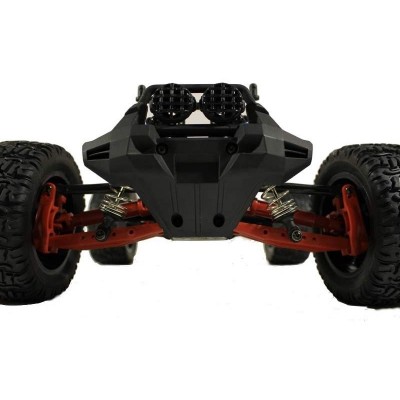 Радиоуправляемый монстр Remo Hobby MMAX PRO UPGRADE (красный) 4WD 2.4G 1/10 RTR