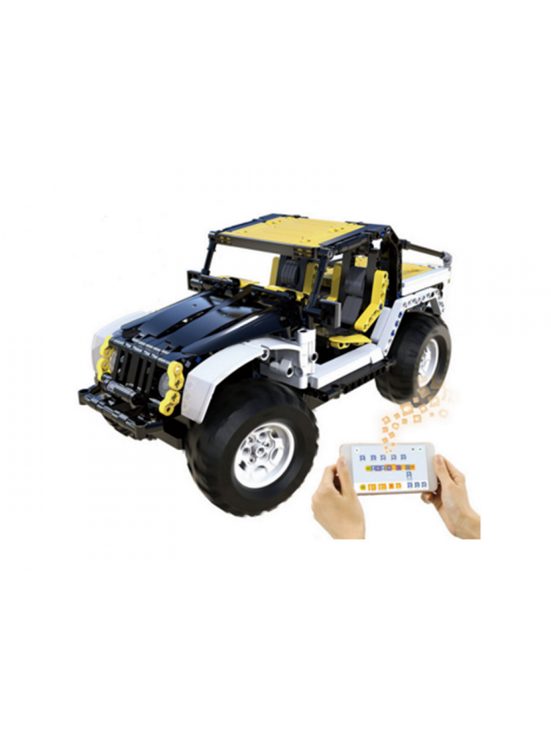 Радиоуправляемый конструктор CADA внедорожник Jeep Wranger Pioneer (542 детали)