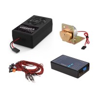 Система освещения G.T.Power со звуковым и вибрационным модулем для радиоуправляемых грузовиков Система освещения G.T.Power со звуковым и вибрационным модулем для радиоуправляемых грузовиков