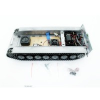 Металлическое шасси для танка Leopard 2A6 (full set, редуктора, электроника) Металлическое шасси для танка Leopard 2A6 (full set, редуктора, электроника)