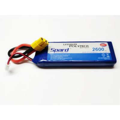 Аккумулятор Li-Po Spard 2600mAh, 7,4V, 25C, XT60 Аккумулятор Li-Po Spard 2600mAh, 7,4V, 25C, XT60