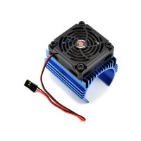Радиатор двигателя с вентилятором Hobbywing Fan-COMBO C4 (вентилятор 5010+ радиатор 4465) Радиатор двигателя с вентилятором Hobbywing Fan-COMBO C4 (вентилятор 5010+ радиатор 4465)