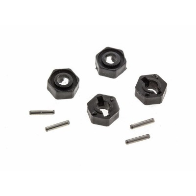 Гайка колесная шестигранная 1.5x10.2x8 мм, 4шт.