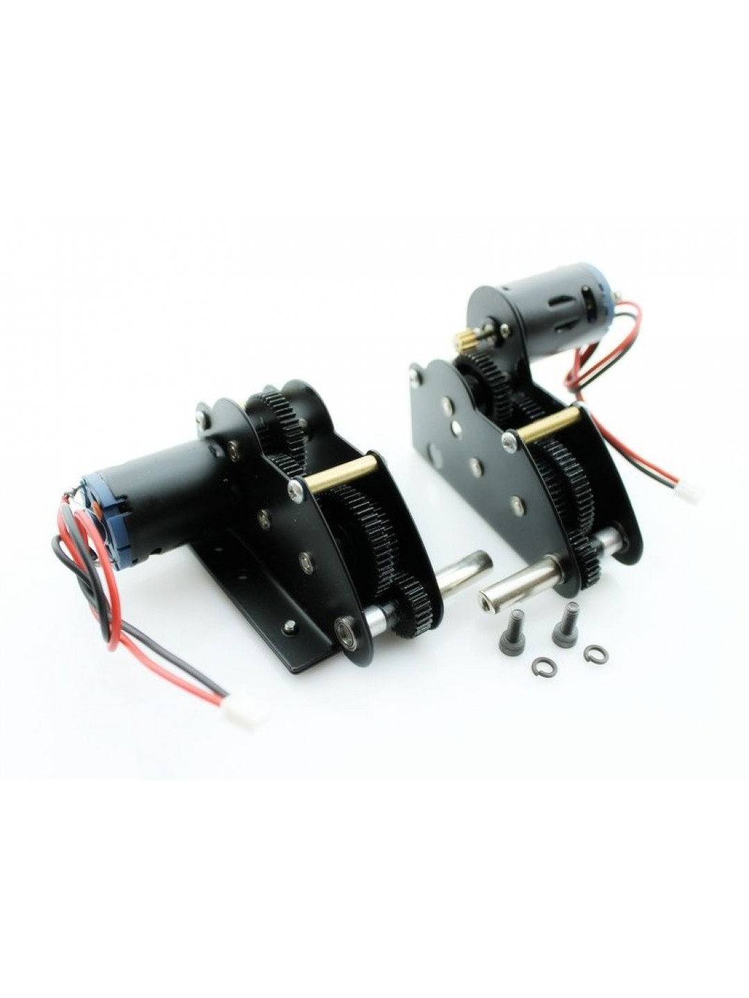 Редуктора Taigen сталь 3в1, 18kRPM, для танков Tiger 1 (plastic), Panther A с подш. и моторами(380)
