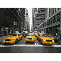 Картина по номерам 40х50 ЖЕЛТОЕ ТАКСИ НЬЮ-ЙОРКА (18 цветов) Картина по номерам 40х50 ЖЕЛТОЕ ТАКСИ НЬЮ-ЙОРКА (18 цветов)