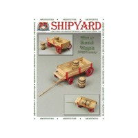 Сборная картонная модель Shipyard телега с бочками (№80), 1/72 Сборная картонная модель Shipyard телега с бочками (№80), 1/72