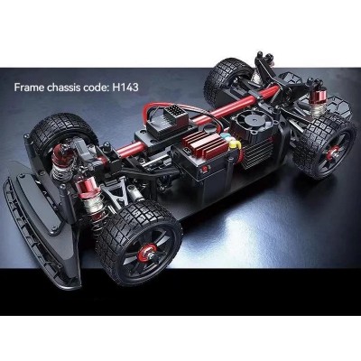 Радиоуправляемая машина для дрифта MJX Hyper Go 14302 Lancia Delta Brushless 4WD 2.4G LED 1/14 RTR