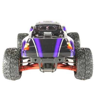 Радиоуправляемый монстр Remo Hobby SMAX Brushless UPGRADE V2.0 (синий) 4WD 2.4G 1/16 RTR