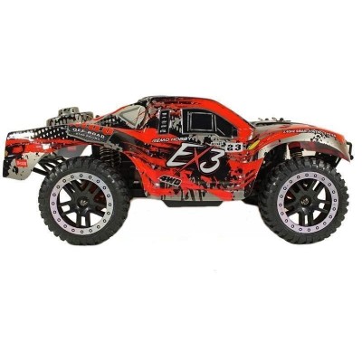 Радиоуправляемый шорт-корс Remo Hobby EX3 UPGRADE (красный) 4WD 2.4G 1/10 RTR