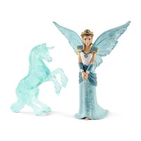 Фигурка Schleich Эльфийка Айела и ледяная статуя единорога, MOVIE Фигурка Schleich Эльфийка Айела и ледяная статуя единорога, MOVIE