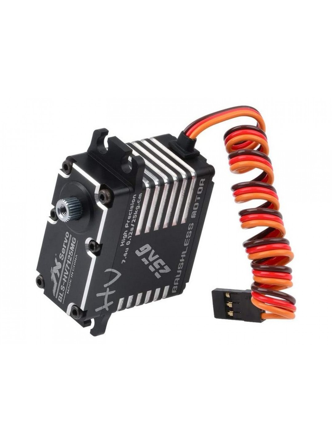 Сервомашинка цифровая JX Servo BLS-HV7125MG (71г/25.8/0.12/7.4V) бесколлекторная, Full metal