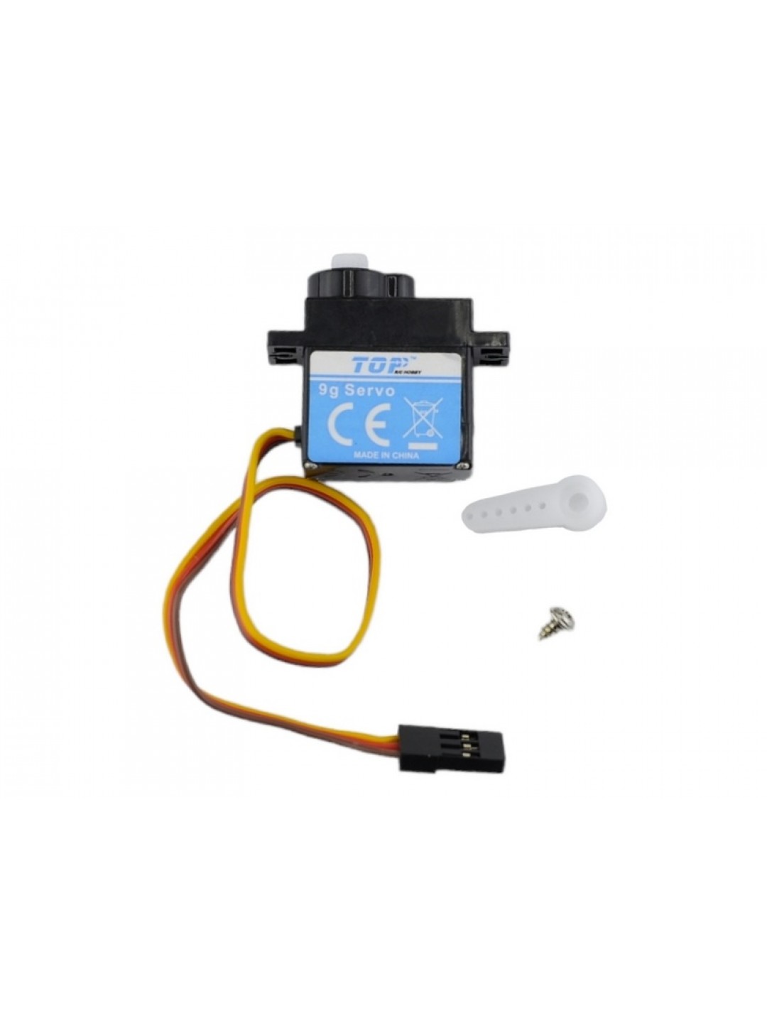 Сервомашинка 9g для планера Top RC Lightning 2100 (руль), провод 150мм