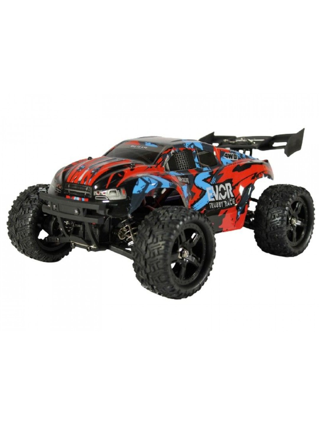 Радиоуправляемая трагги Remo Hobby S EVO-R Brushless V2.0 (красная) 4WD 2.4G 1/16 RTR