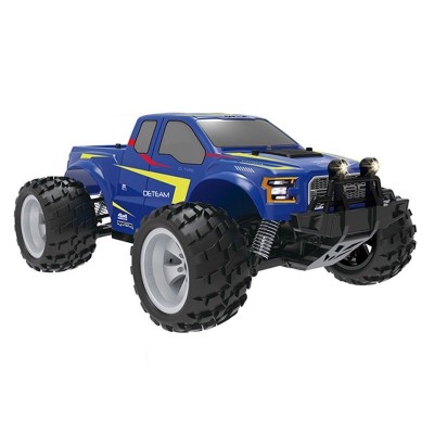 Радиоуправляемый монстр Double Eagle Ford F-150 Raptor (синий) 1:18 4WD 2.4G RTR