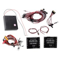 Профессиональное освещение G.T.Power для грузовиков, 2 контроллера, Bluetooth управление Профессиональное освещение G.T.Power для грузовиков, 2 контроллера, Bluetooth управление