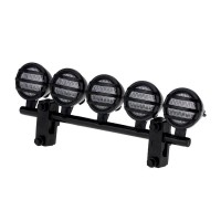 Передние светодиодные прожекторы на кузов для краулеров 1/10, черный Передние светодиодные прожекторы на кузов для краулеров 1/10, черный