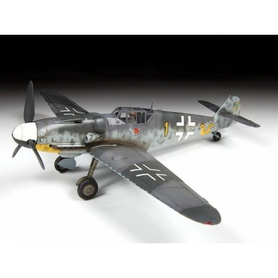 Сборная модель ZVEZDA Немецкий истребитель Мессершмитт BF-109G6, 1/48