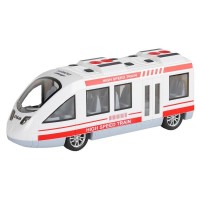 Машина AUTODRIVE Поезд инерционный, свет, звук, цвет белый, в/п, 31,2*7*28,5 см, , Машина AUTODRIVE Поезд инерционный, свет, звук, цвет белый, в/п, 31,2*7*28,5 см, ,