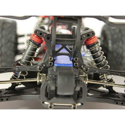 Радиоуправляемая трагги Remo Hobby S EVO-R Brushless V2.0 (синяя) 4WD 2.4G 1/16 RTR