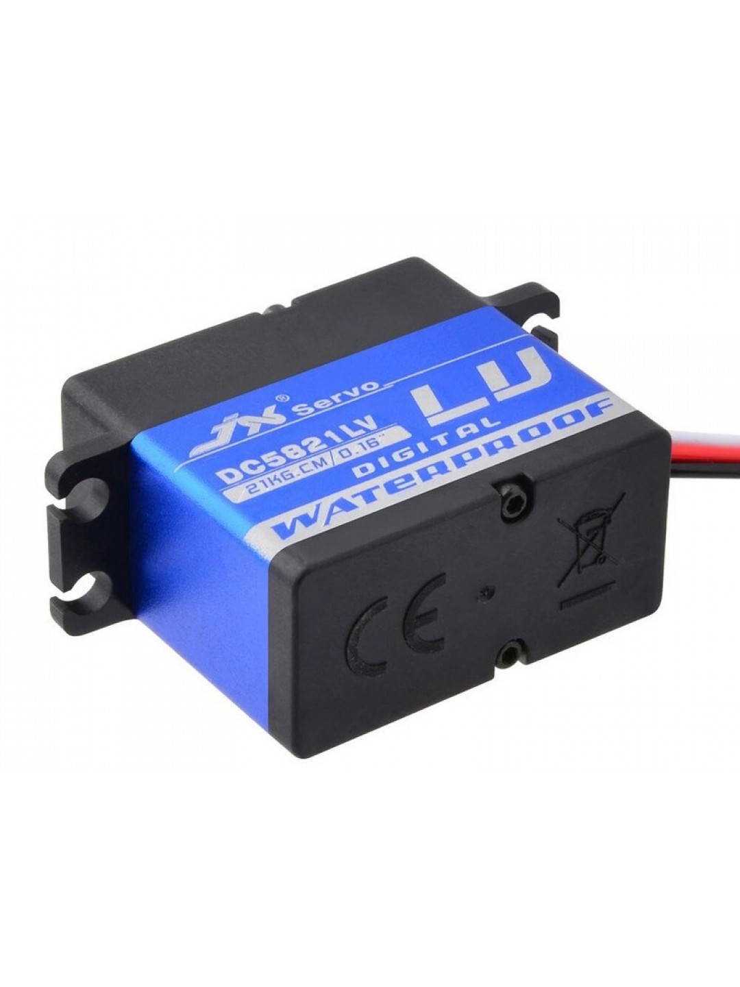 Сервомашинка цифровая JX Servo DC5821LV (58г/21.8/0.16/6V) влагозащищенная