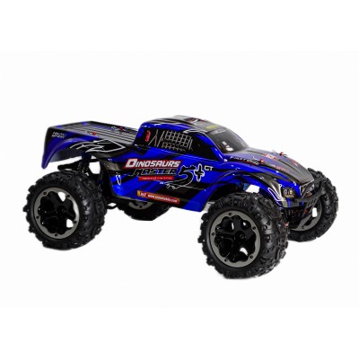 Радиоуправляемый монстр Remo Hobby Dinosaurs Master Brushless UPGRADE PLUS (синий) 4WD 2.4G 1/8 RTR