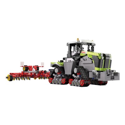 Конструктор CaDA трактор CLAAS XERION 5000 TRAC TS 1/32 (1336 деталей)