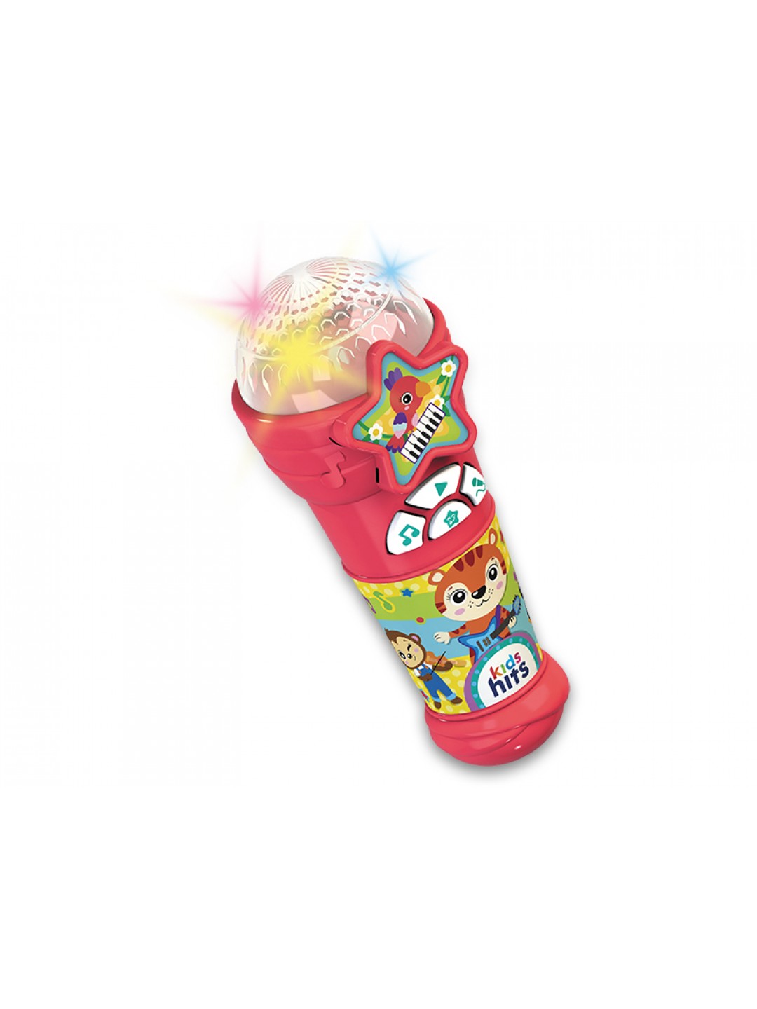 Музыкальная игрушка Kids Hits Микрофончик с огоньками Любимые хиты