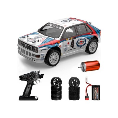 Радиоуправляемая машина для дрифта MJX Hyper Go 14302 Lancia Delta Brushless 4WD 2.4G LED 1/14 RTR