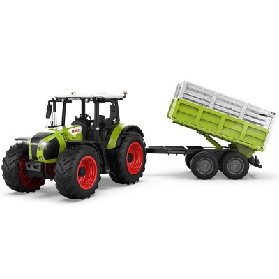 Радиоуправляемый трактор с прицепом Double Eagle CLAAS ARION 660 1/24 2.4G RTR