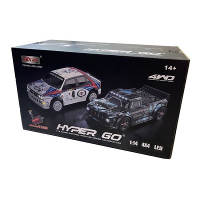 Радиоуправляемая машина для дрифта MJX Hyper Go 14302 Lancia Delta Brushless 4WD 2.4G LED 1/14 RTR