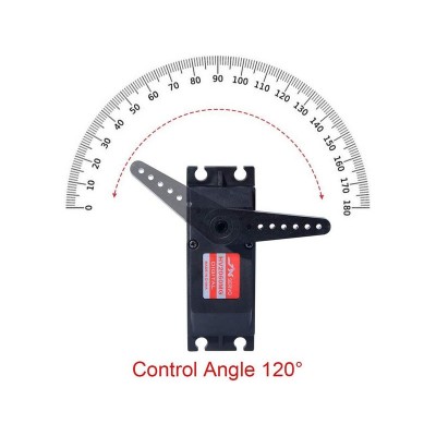 Сервомашинка цифровая JX Servo PDI-HV2060MG (200г/62/0.13/7.4V) стандартная