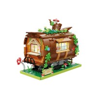 Конструктор CaDA лесной вагончик (737 деталей) Конструктор CaDA лесной вагончик (737 деталей)