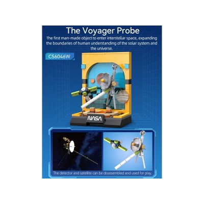 Конструктор CaDA NASA Зонд Voyager (149 деталей)